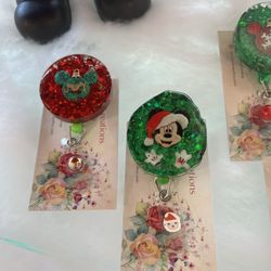 Christmas Disney Badges