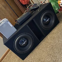 Subwoofer For Sale With Amp Battery And LC2i Pro