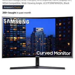 NEW 27 in Samsung Curved Monitor 