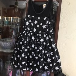 Harajuku 6/6x girls mesh star dress