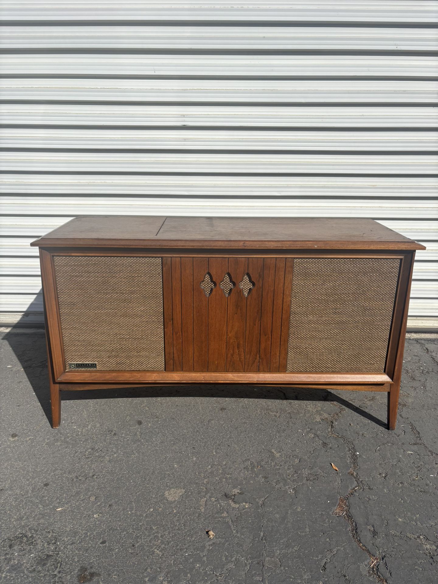 Vintage Phonograph Stereo System