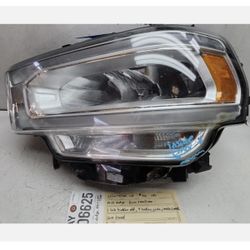 1brokentab 2019 - 2023 DODGE RAM 2500 3500 LEFT FULL LED HEADLIGHT OEM AY06625