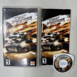 The Fast and the Furious Sony PSP Video GAME
