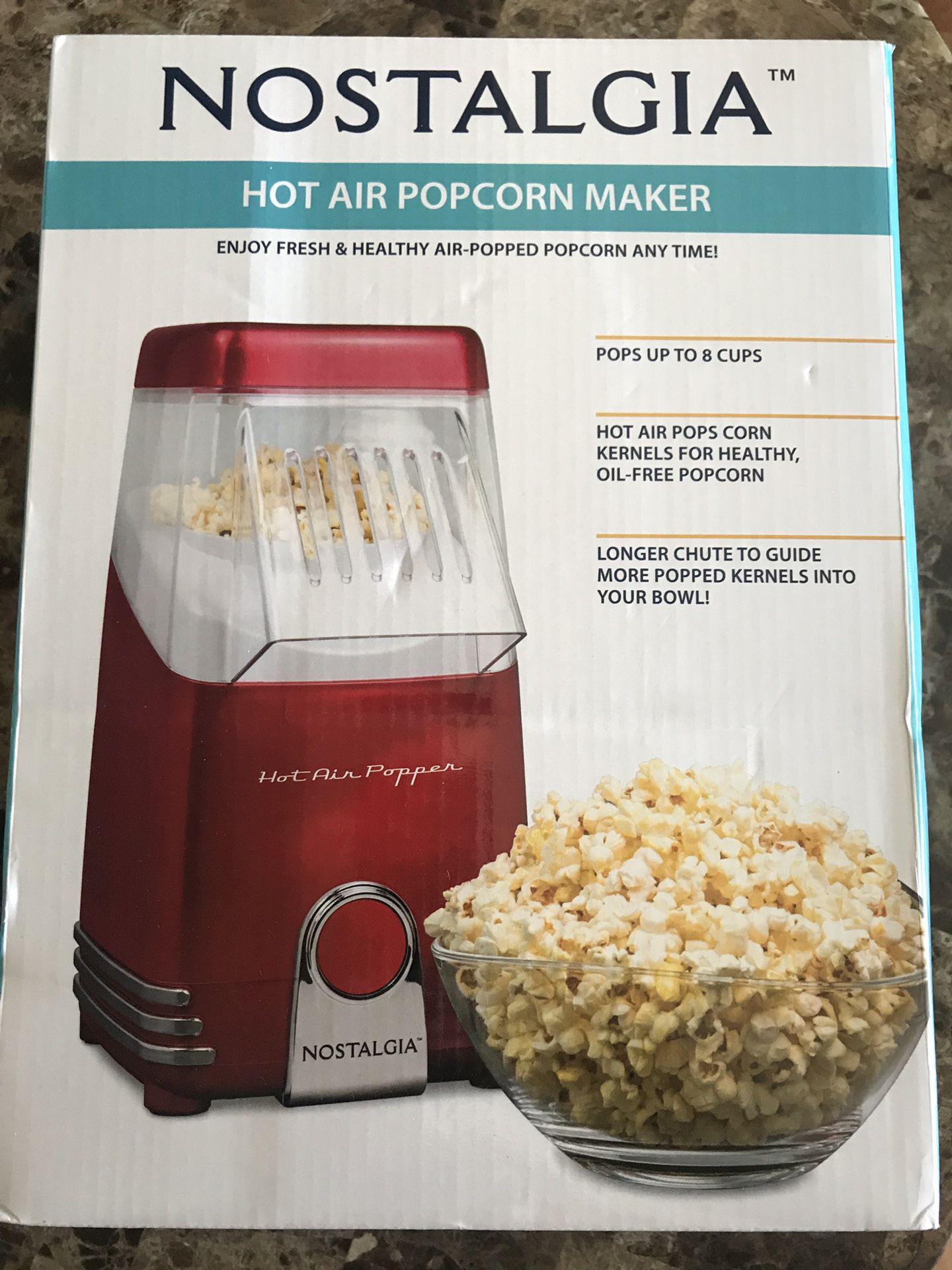 Air Popped Popcorn Maker- New 🍿