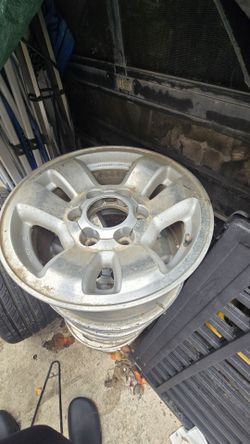 Toyota tocoma stock rims