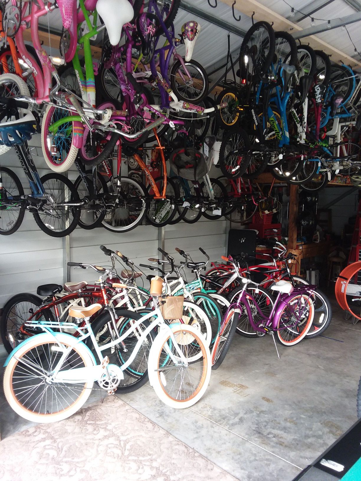 Bikes bikes bikes. 29inch 27.5 inch 26inch. 24 inch