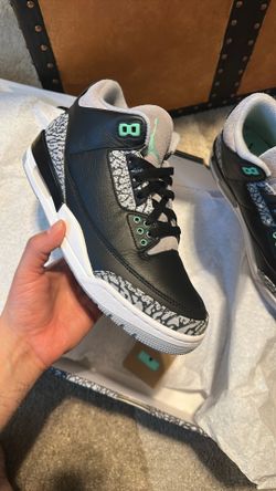 Jordan 3 Green Glow