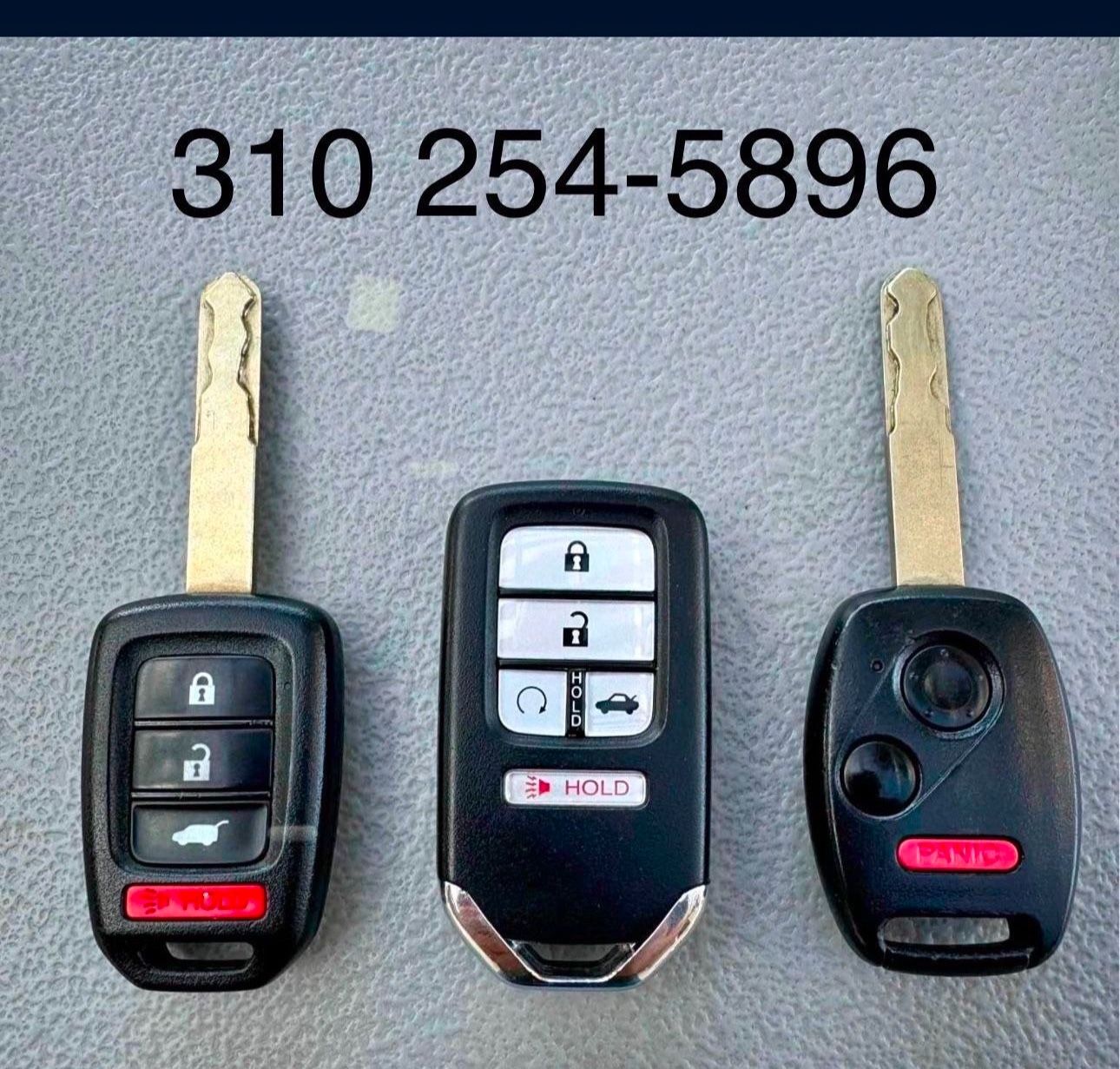 Llaves Keys Fobs Remotes Honda Civic Accord Pilot Crv Hrv Acura Rdx MDX Tsx 