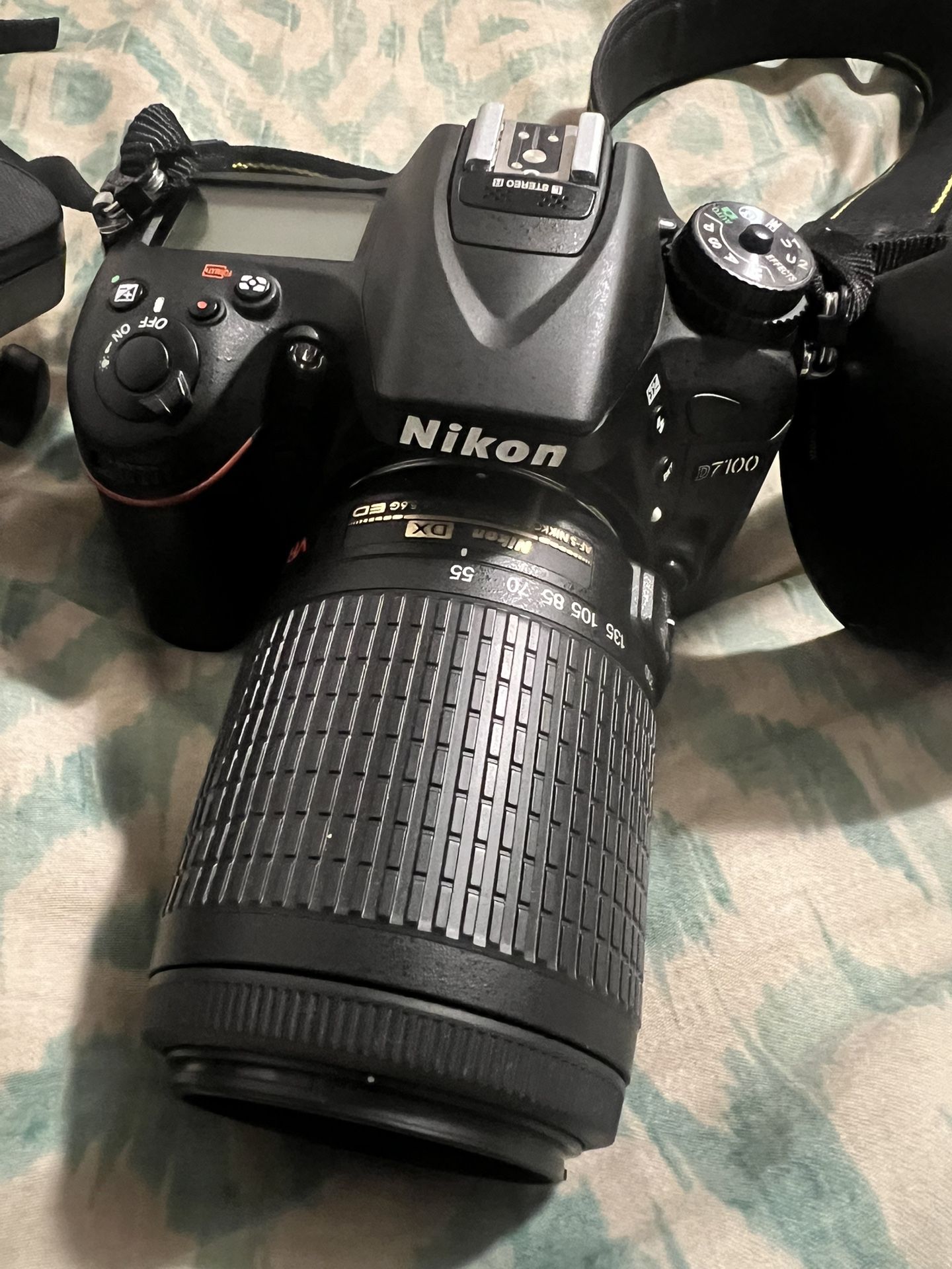 Nikon D7100 DSLR + Lens + Tripod + Dual Charger