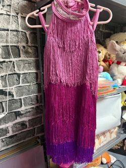 21. ✨💖 Pink Fringe Flapper Dress - Roaring 20s Glam! 💖✨