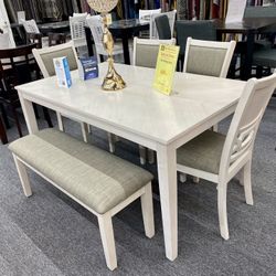 5pc Dinning Table Set $599