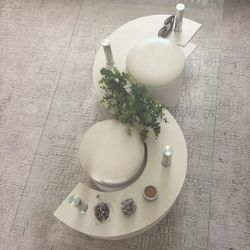 Coffee Table With 2 Set Chairs