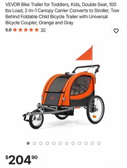 Tools/bike trailer for toddlers/toddler bike trailer/bike trailer/outdoor/stroller