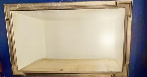 Oversized Antique Gold Gilt Mirror 77” x 56” – Restoration Hardware Style – Heavy Designer Wall Mirror
