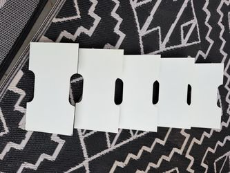 Set of 5 IKEA Kvissle magazine organizer