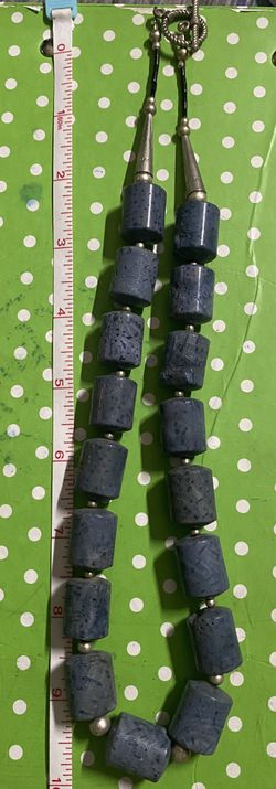 Sponge Turquoise Necklace