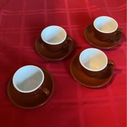 Espresso/Cappuccino Cups And Saucers