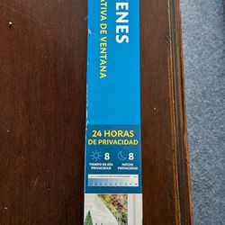 Diy privacy window film kit.