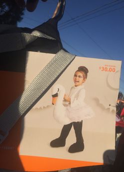 Toddler Swan Costume one size fits most.