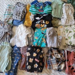Baby Clothing Long Sleeve Zipup/Button Up Lot 0-3 Months 