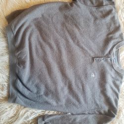 Vintage Casual sweater Shirt Size XL gray Big Dogs Long Sleeve