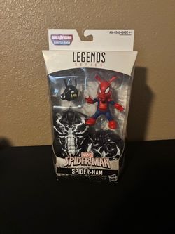 🟢 Spider-Ham 4” Fig. Spider-Man with Venom BAF