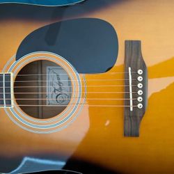 Vineyard DG1032-SB Hand Crafted Acoustic Guitar | Sunburst | With Case