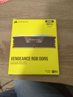 Corsair Vengeance DDR5 RAM - 32gb RGB 6400MHz