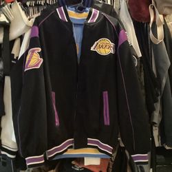 Reversible Los Angeles Lakers Jacket