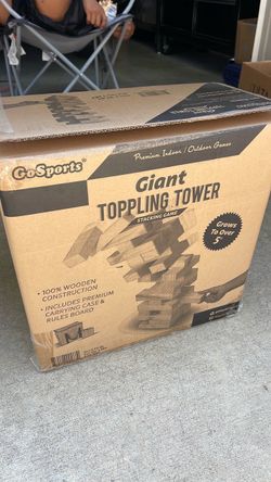 Wooden Giant Toppling Tower