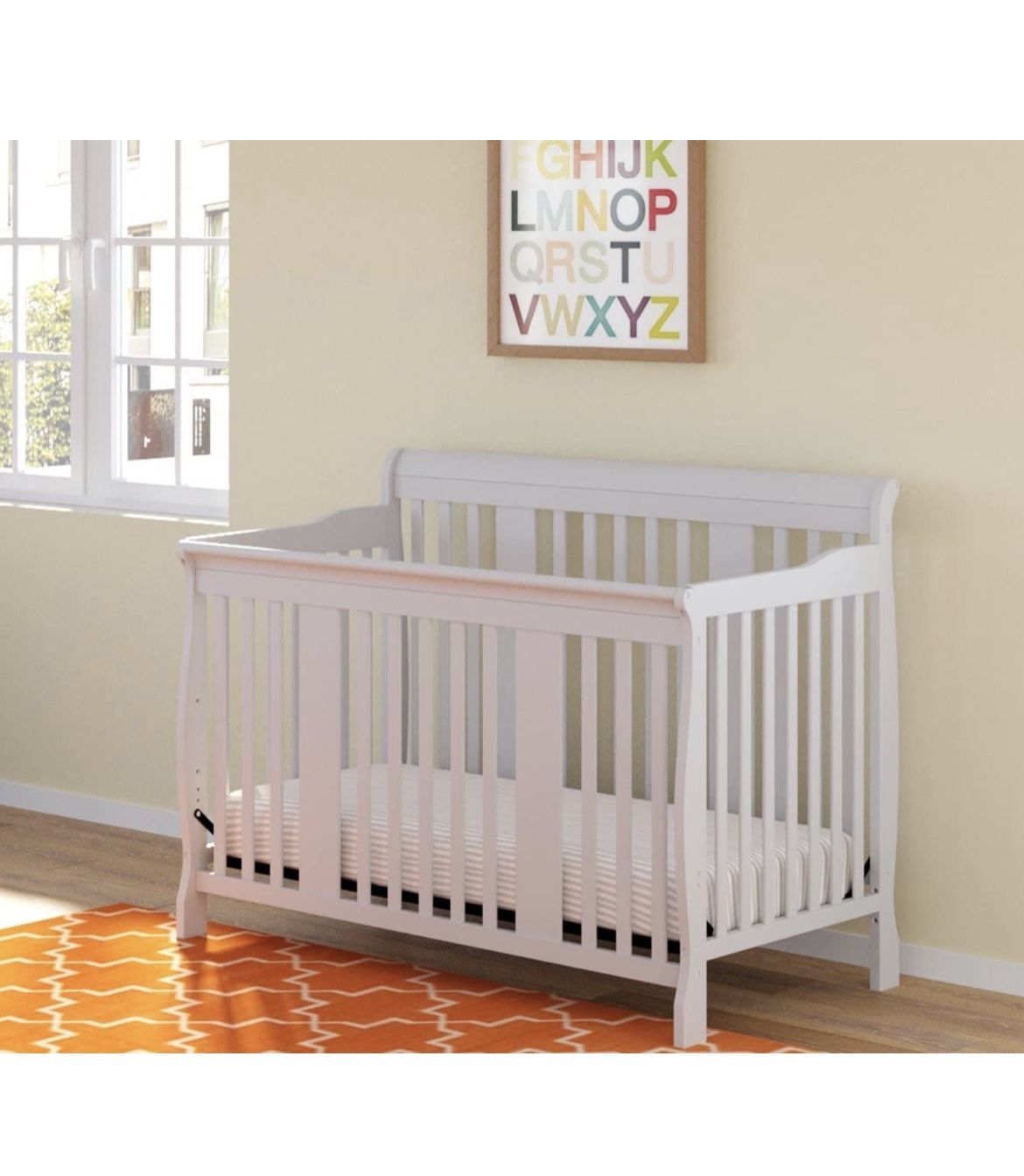 Convertible crib/Toddler Bed Bundle 