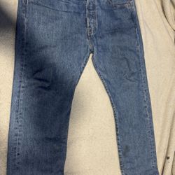 Light Blue 501 Levi’s 34 By 30
