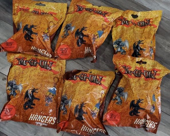 6 Yu -Gi - Oh Hangers