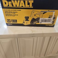 NEW DeWalt 3-1/4" Corded Hand Planer D26676 – Wood Planer