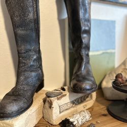 Steve Madden Rein Leather Riding Boots – Size 6.5