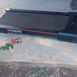 Go youth 2 in 1 Under Desk Electric Treadmill for Home or Office with Bluetooth Speaker