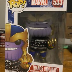 Marvel Thanos Holiday Funko Pop New