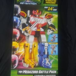 Mighty Morphin Power Rangers Re-ignition Megazord Battle Pack