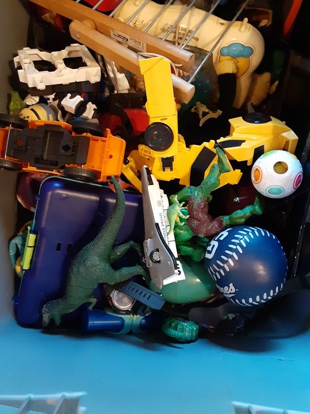 Lots Of Kids Toys And Books