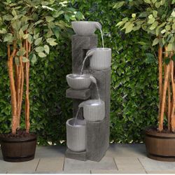 Modern Grey Waterfountain 