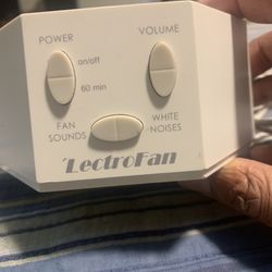 Lectrofan Sound Machine $20