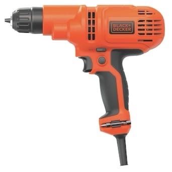 BLACK+DECKER 3/8-in Keyless Corded Drill