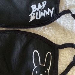 Custom Bad Bunny Face Mask 