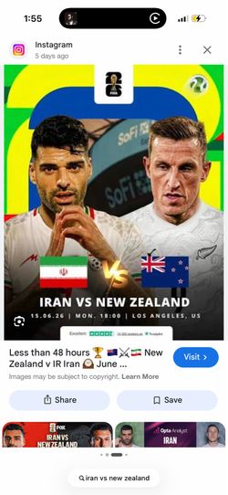 IRAN VS NEW ZEALAND