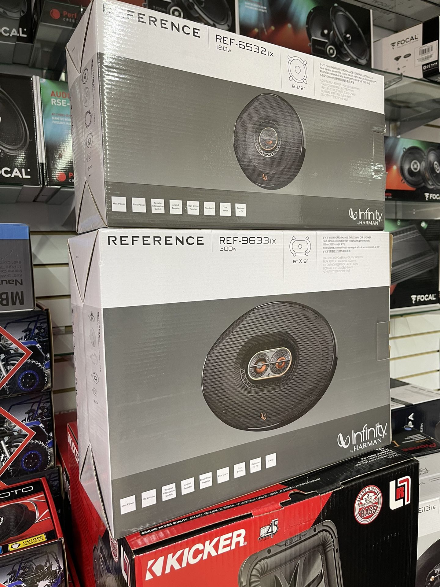 Infinity Reference Six By Nines And 1/2 Inch Speakers On Sale Today