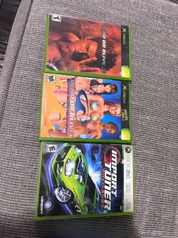 Xbox games with manual