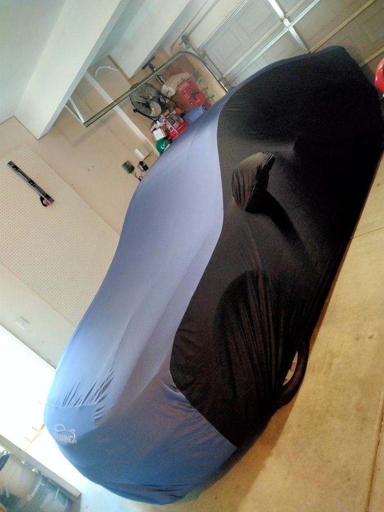 Satin Silk Stretch Car Cover.!! Nice..