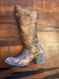 Old Gringo embroidered leather western boots – Women’s Size 8B