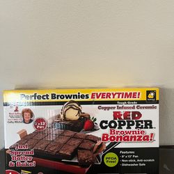 Brownie baking pan