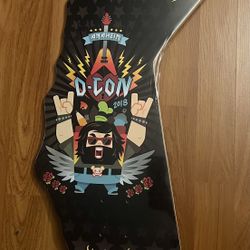 DesignerCon 2018' by Scott Tolleson 2018 Limited Edition Skateboard deck Collab